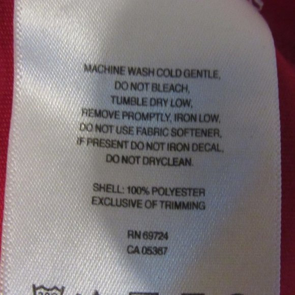 Columbia PFG Long Sleeve T-Shirt Men's XL Red Omni Wick Advanced Evaporation - Picture 6 of 6